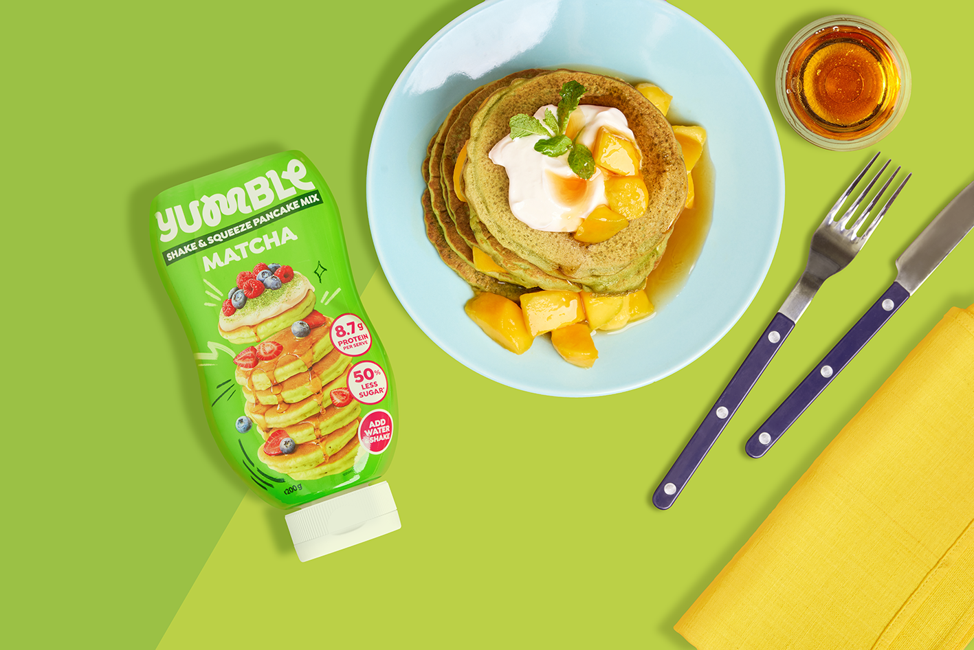 6 Pack – Matcha Pancake Mix